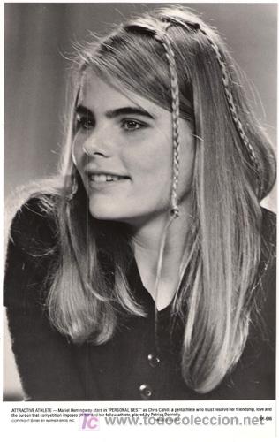 Cine: FCJ 4168 MARIEL HEMINGWAY PERSONAL BEST FOTO ORIGINAL B/N AMERICANA