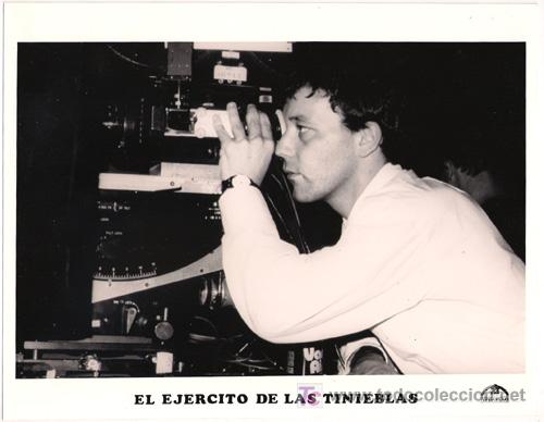 Cin&eacute;ma: FCJ 4364 SAM RAIMI EL EJERCITO DE LAS TINIEBLAS FOTO B/N ORIGINAL ESPA&Ntilde;OLA