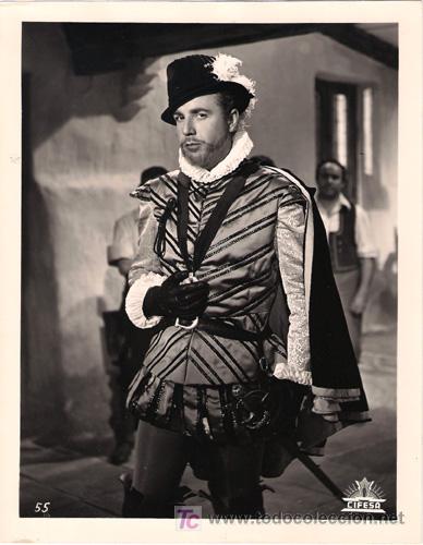 Kino: FCJ 4391 FERNANDO REY EL ALCALDE DE ZALAMEA CIFESA FOTO B/N ORIGINAL ESPA&Ntilde;OLA
