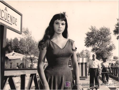 Cin&eacute;ma: FCJ 4414 ELISA MONTES EL PUENTE DE LA PAZ CIFESA FOTO B/N ORIGINAL ESPA&Ntilde;OLA