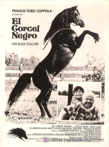 Kino: FCJ 4555 EL CORCEL NEGRO MICKEY ROONEY FOTO B/N ORIGINAL B/N ESPA&Ntilde;OLA