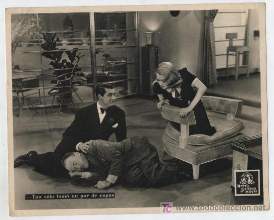 Kino: Fotocromo (19,5x24,5) de M.G.M. Con Gary Grant...