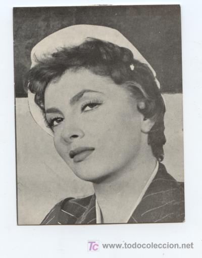 Kino: GINA LOLLOBRIGIDA. TARJETAS FLORITA N&ordm; 44
