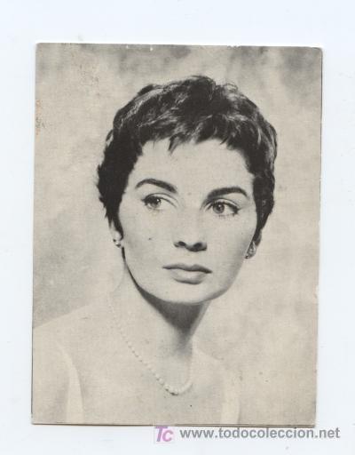 Cinema: JEAN SIMMONS. TARJETAS FLORITA N&ordm; 2