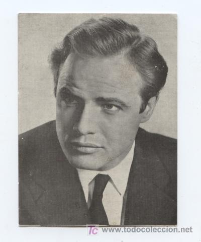 Cine: MARLON BRANDO. TARJETAS FLORITA N&ordm; 11