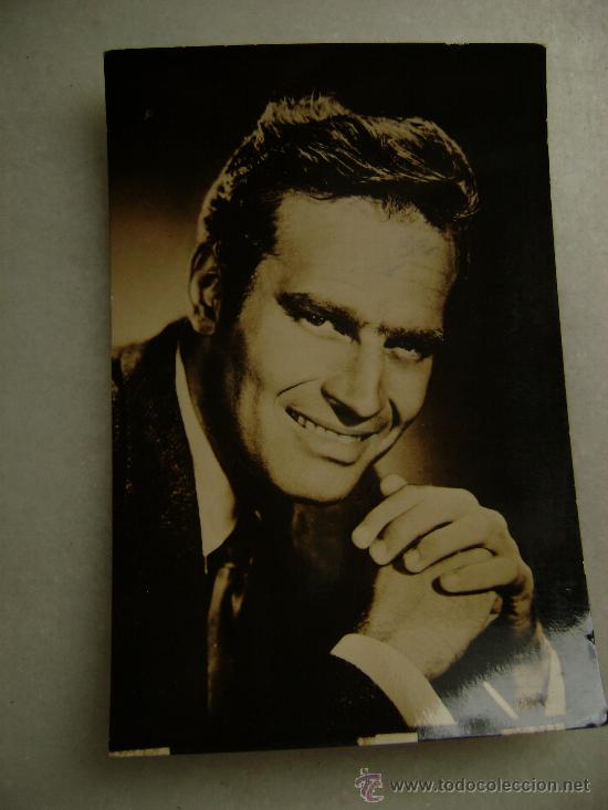 Cine: POSTAL CHARLTON HESTON.43343