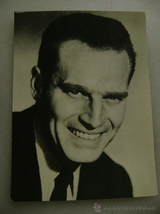 Cine: POSTAL CHARLTON HESTON.43474