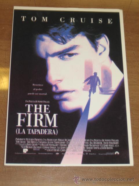 Kino: THE FIRM (LA TAPADERA) TOM CRUISE - POSTAL DE PELICULA.