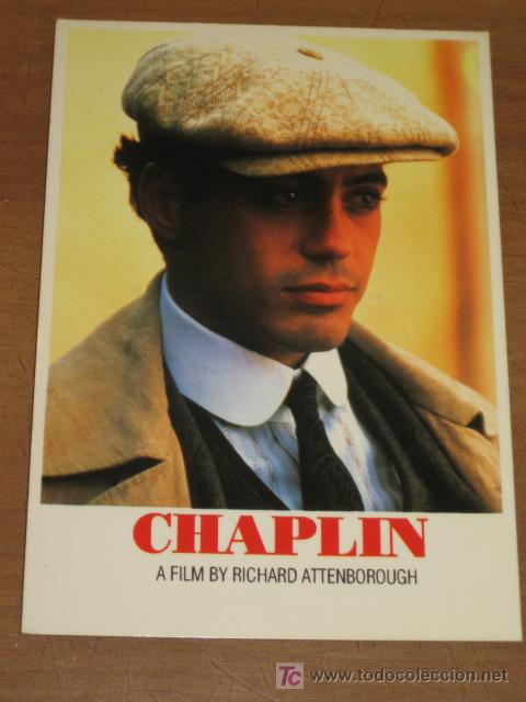 Cine: CHAPLIN - POSTAL DE PELICULA.