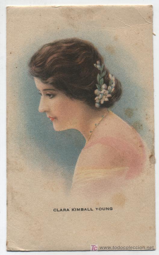 Kino: Postal (14x8,5) Clara Kimball Young.