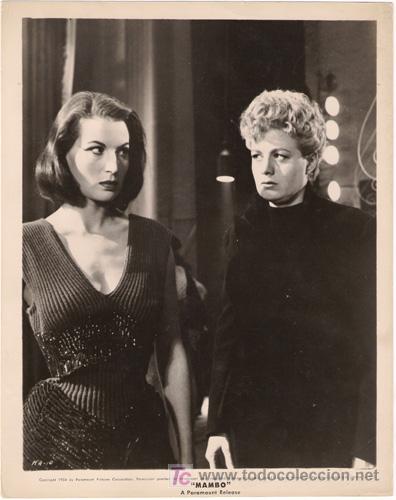 Cin&eacute;ma: FCJ 4638 SILVANA MANGANO SHELLEY WINTERS MAMBO FOTO B/N ORIGINAL AMERICANA