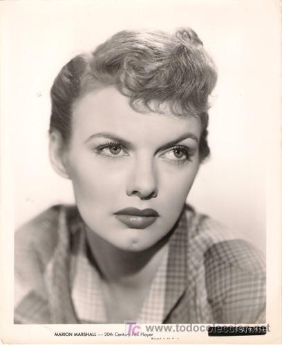 Cin&eacute;ma: FCJ 13315D MARION MARSHALL FOTO B/N ORIGINAL AMERICANA