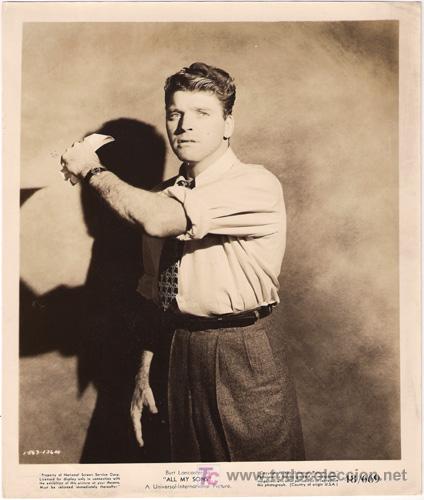 Cinema: FCJ 12016D BURT LANCASTER ALL MY SONS FOTO B/N ORIGINAL AMERICANA