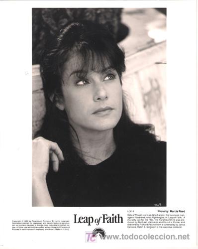 Cin&eacute;ma: FCJ 4768 DEBRA WINGER LEAP OF FAITH FOTO B/N ORIGINAL AMERICANA