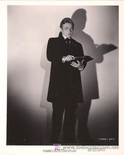Cinema: FCJ 13299D CLAUDE RAINS SONGS OF SURRENDER FOTO B/N ORIGINAL AMERICANA