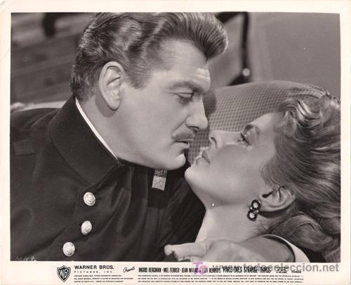 Cine: FCJ 4814 INGRID BERGMAN ELENA Y LOS HOMBRES  FOTO B/N ORIGINAL AMERICANA