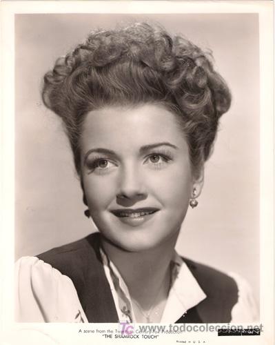 Cin&eacute;ma: FCJ 11839D ANNE BAXTER THE SHAMROCK TOUCH FOTO B/N ORIGINAL AMERICANA