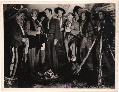 Cinema: FCJ 4907 JORGE NEGRETE EL REBELDE FOTO ORIGINAL B/N ESPA&Ntilde;OLA