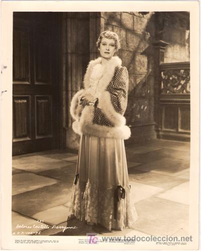Cin&eacute;ma: FCJ 10825d DOLORES COSTELLO BARRYMORE EL PEQUE&Ntilde;O LORD FOTO B/N ORIGINAL AMERICANA