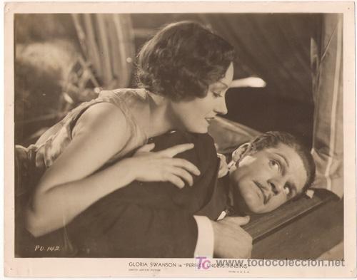 Cinema: FCJ 11369D GLORIA SWANSON LAURENCE OLIVIER PERFECT UNDERSTANDING FOTO B/N ORIGINAL AMERICANA