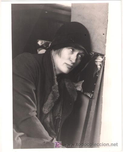Cin&eacute;ma: FCJ 4991 MERYL STREEP TALLO DE HIERRO FOTO B/N ORIGINAL AMERICANA