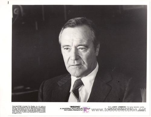 Kino: FCJ 4997 JACK LEMMON DESAPARECIDO COSTA-GAVRAS FOTO B/N ORIGINAL AMERICANA
