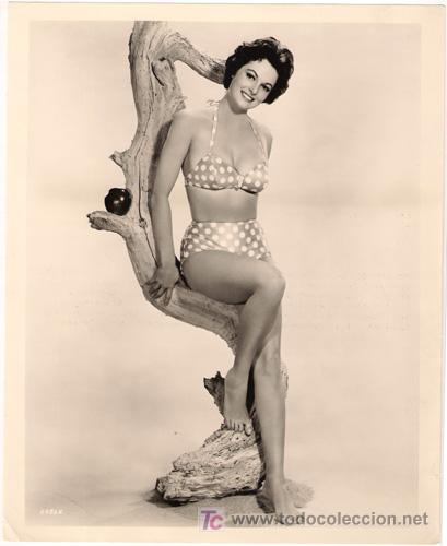 Cin&eacute;ma: FCJ 5099 JOYCE TAYLOR RING OF FIRE TRAJE DE BA&Ntilde;O FOTO B/N ORIGINAL AMERICANA