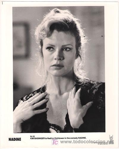Cin&eacute;ma: FCJ 5069 KIM BASINGER NADINE FOTO B/N ORIGINAL AMERICANA