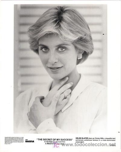 Cin&eacute;ma: FCJ 5067 HELEN SLATER EL SECRETO DE MI EXITO FOTO B/N ORIGINAL AMERICANA