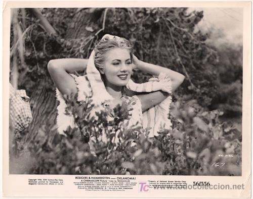 Kino: FCJ 5058 SHIRLEY JONES OKLAHOMA FOTO B/N ORIGINAL AMERICANA