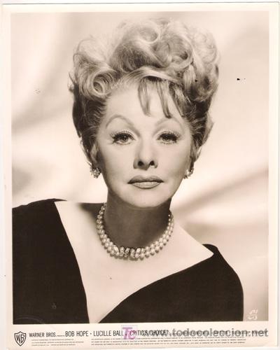 Cinema: FCJ 11996D LUCILLE BALL CRITIC'S CHOICE FOTO B/N ORIGINAL AMERICANA