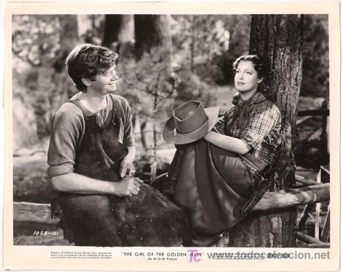 Cinema: FCJ 12579D JEANETTE MACDONALD LA CIUDAD DEL ORO FOTO B/N ORIGINAL AMERICANA