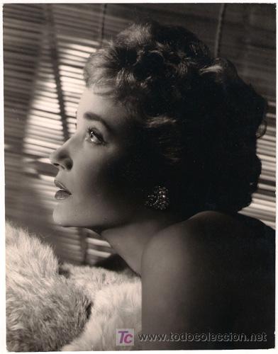Cin&eacute;ma: FCJ 5235 SYLVIA SYMS FOTO ORIGINAL B/N ESPA&Ntilde;OLA