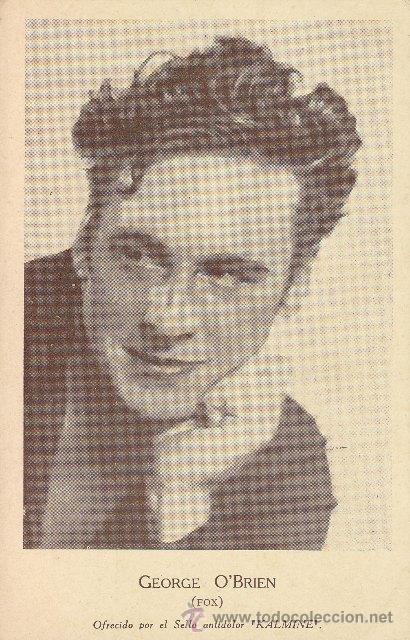 Cinema: Postal: GEORGE O'BRIEN (FOX). ACTOR. CINE