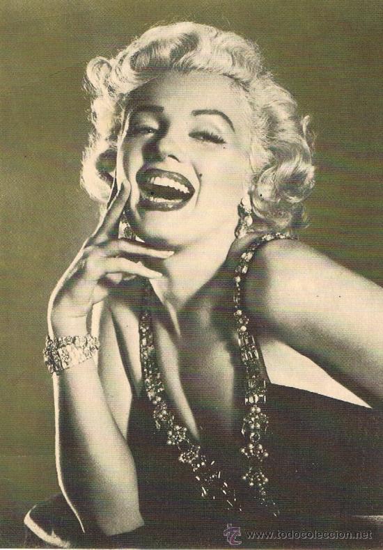 Cine: POSTAL MARILYN MONROE SERIE MITOS REVISTA FOTOGRAMAS 1988