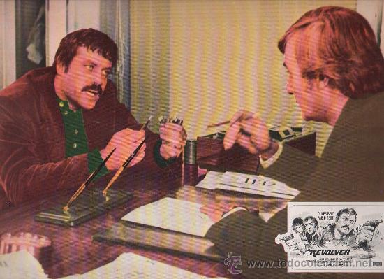 Kino: AFICHE. PELICULA REVOLVER. 34 X 23 CM.