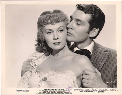 Cine: FCJ 11852D RHONDA FLEMING THOSE REDHEADS FROM SEATTLE FOTO ORIGINAL B/N AMERICANA