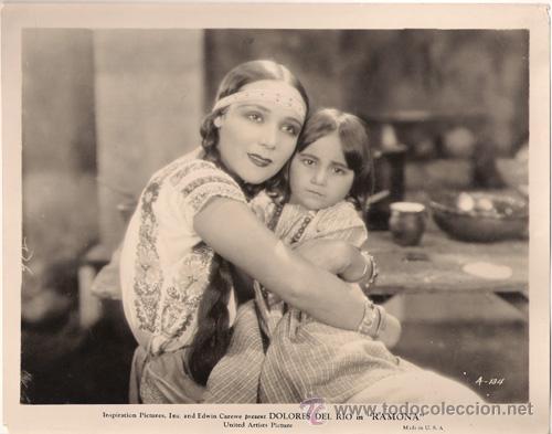 Cine: FCJ 5325d DOLORES DEL RIO RAMONA FOTO ORIGINAL B/N AMERICANA