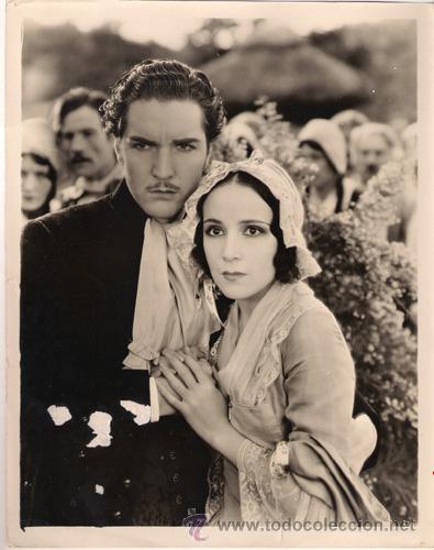 Cine: FCJ 10842D DOLORES DEL RIO DON ALVARADO FOTO ORIGINAL B/N AMERICANA