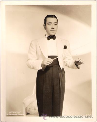 Cin&eacute;ma: FCJ 5389D GEORGE RAFT PARAMOUNT FOTO ORIGINAL B/N AMERICANA