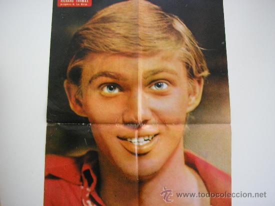 Cine: POSTER DE RICHARD THOMAS, DE LA SERIE LOS WALTON. REVISTA SEMANA