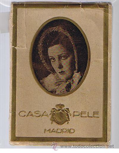 Kino: Casa Pele - Madrid.Librito (12,5x8,5) con 60 fotos de Artistas Espa&ntilde;ola. Anterior a 1931. Raro.