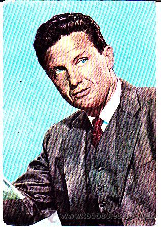 Kino: POSTAL ROBERT STACK DE LA SERIE T.V. LOS INTOCABLES