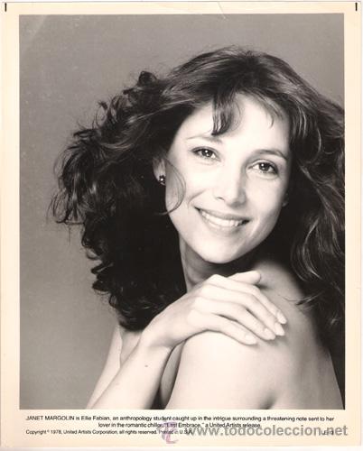 Cine: FCJ 5528 JANET MARGOLIN EL ESLABON DEL NIAGARA FOTO B/N ORIGINAL AMERICANA