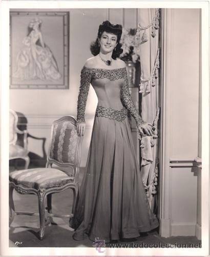 Cine: FCJ 13271D VIRGINIA O'BRIEN DU BARRY WAS A LADY FOTO B/N ORIGINAL AMERICANA