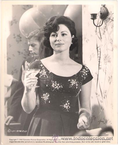 Cine: FCJ 13498D HAYA HARAREET HOMBRES QUE DEJAN HUELLA FOTO B/N ORIGINAL AMERICANA