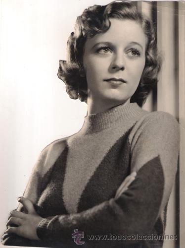 Cine: FCJ 13262D MARGARET SULLAVAN FOTO B/N ORIGINAL AMERICANA