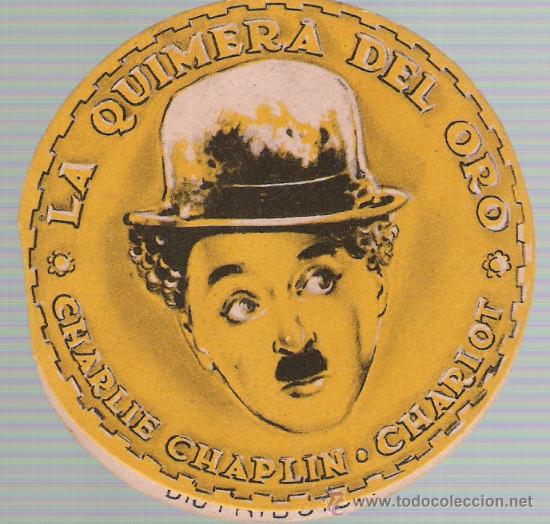 Kino: La quimera del oro. Doble troquelado de United Artists.