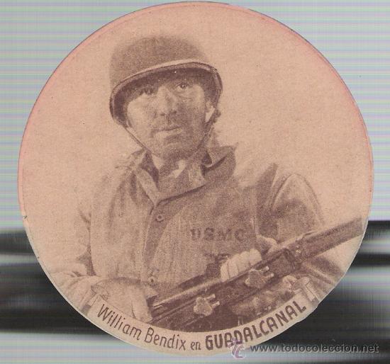 Kino: William Bendix en Guadalcanal. Troquelado de 20Th Century Fox.