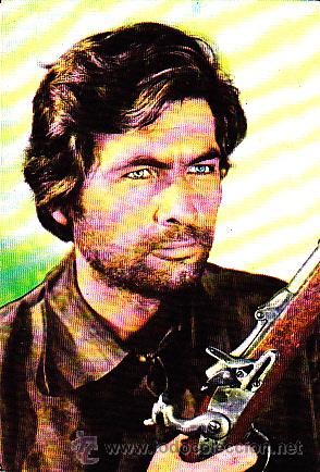 Kino: POSTAL FESS PARKER DE LA SERIE DE LA T.V. DANIEL BOONE